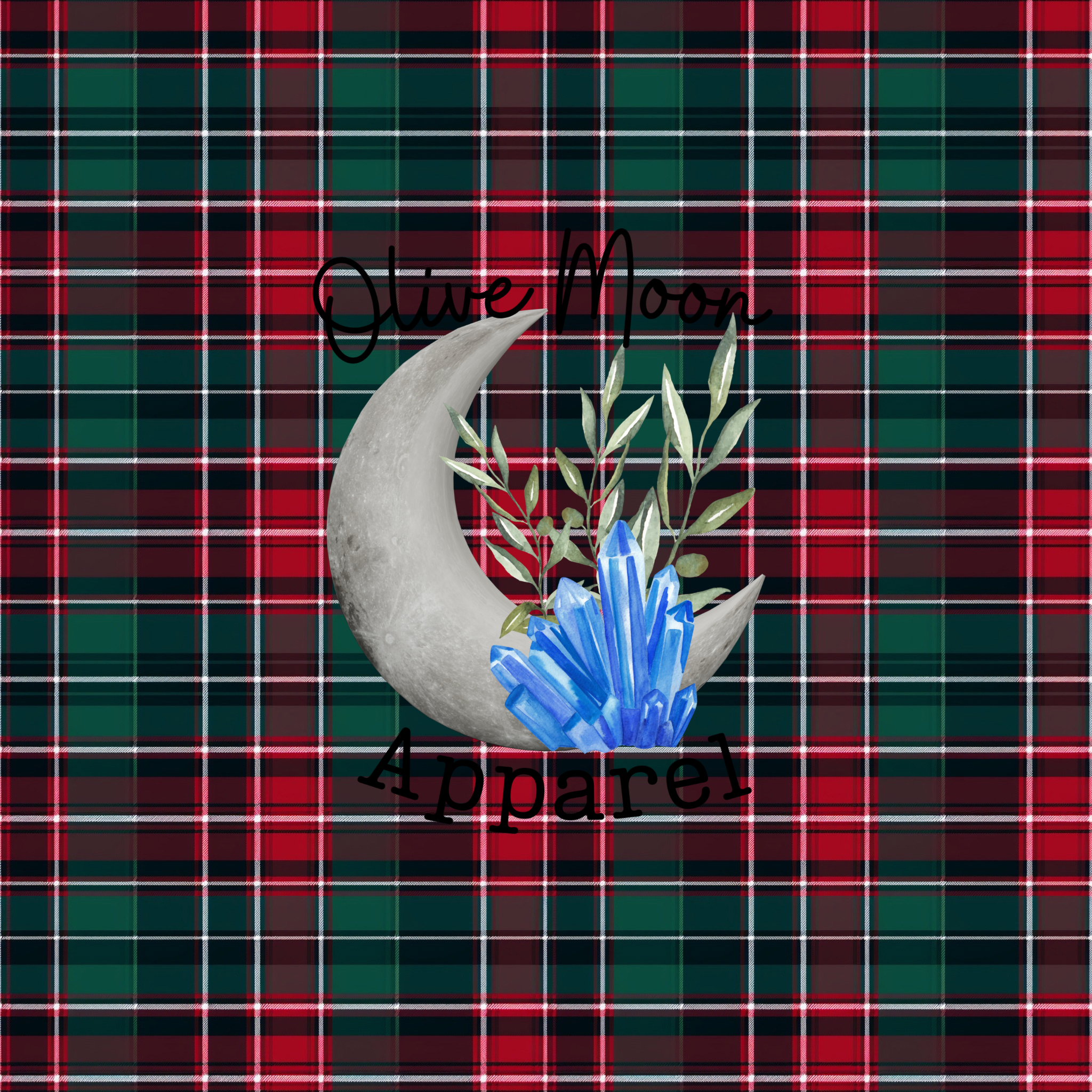 Poinsettia plaid