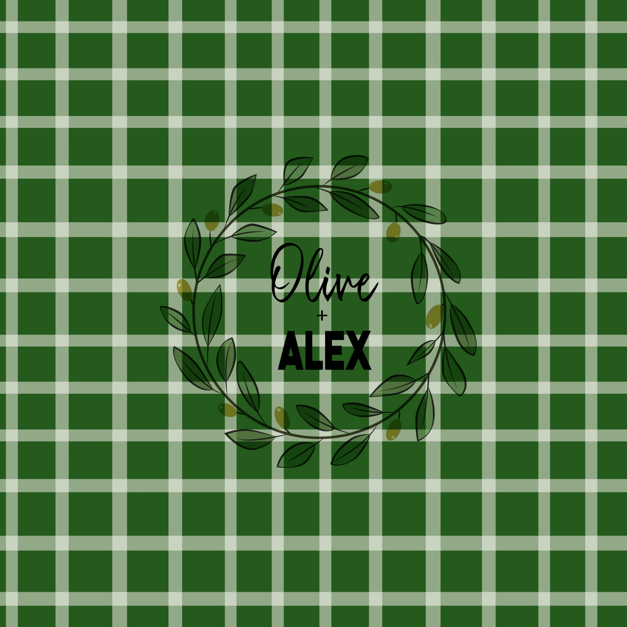 Plaid green