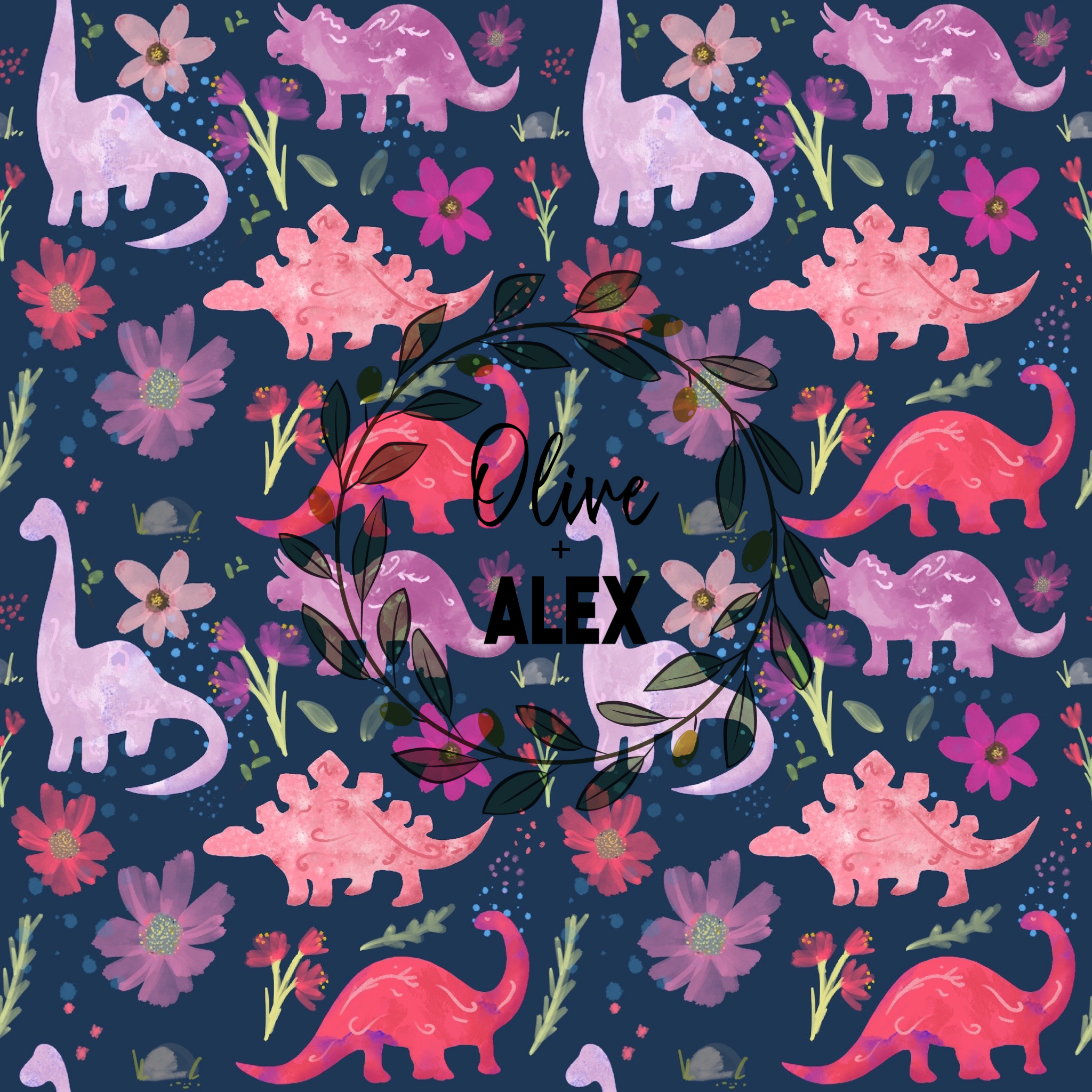 Floral Dino